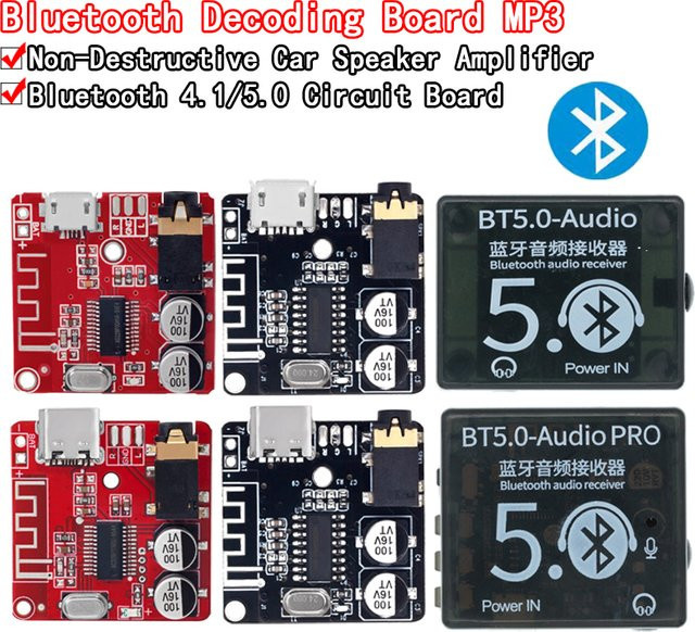 Si Tai&SH Bluetooth 5.0 PRO Decoder Board Audio Receiver mit Typ-C Anschluss für MP3 und verlustfreie Musikwiedergabe - Bild 1