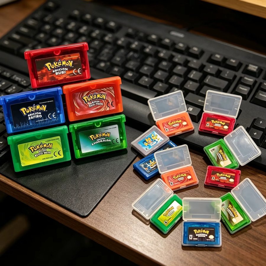 Pokemon Emerald FireRed LeafGreen Ruby Sapphire, Shiny Label, Videospiel - Bild 2