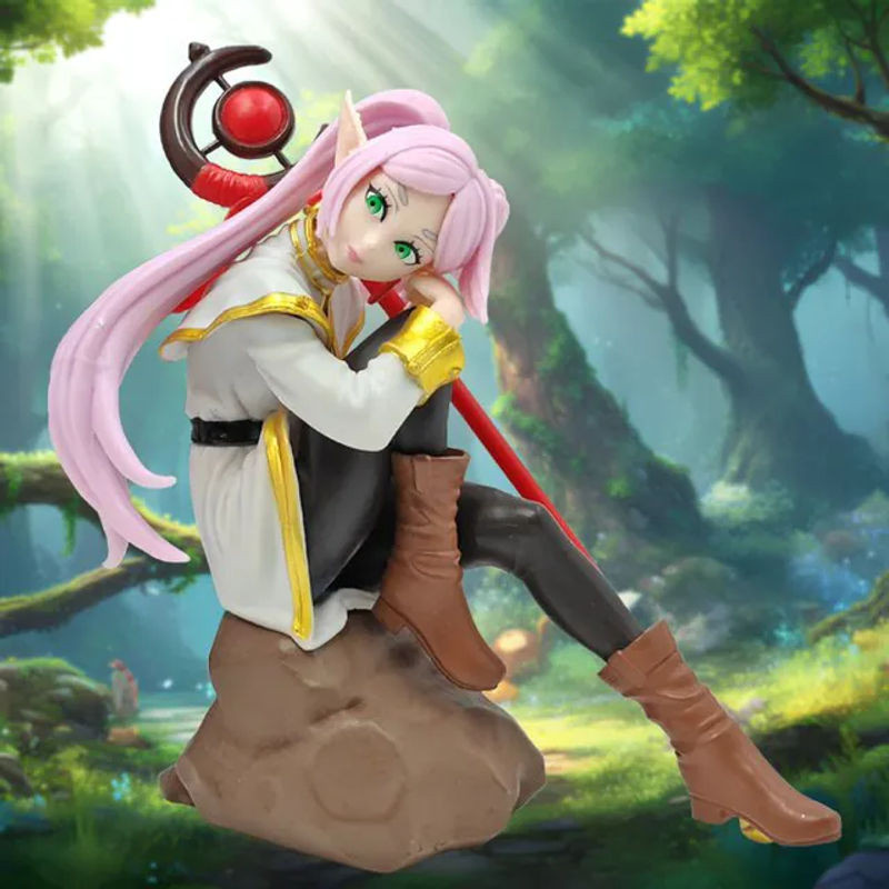 Bandai Frieren: Beyond Journey's End Frieren Zauberstab Anime Figur aus Kunststoff, mehrfarbig, Höhe: 13,5 cm - Bild 1