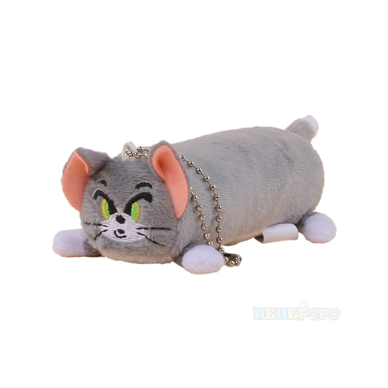 HUGKIS Tom und Jerry Disney Plüsch Katze, Plüsch Anhänger, Grau - Bild 3