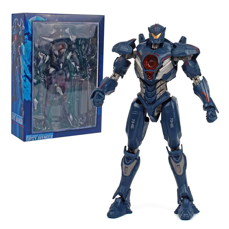 Bandai Pacific Rim Actionfigur Red Tramp Mecha Modellspielzeug in Rot, 7 Zoll - Bild 2