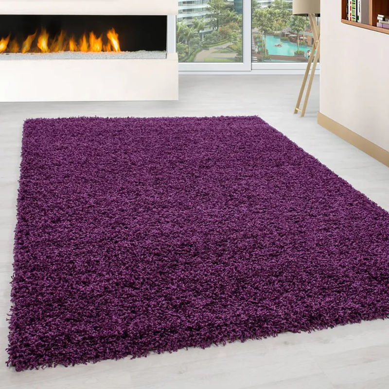 Ayyildiz Hochflorteppich LIFE Violett B: 160 cm, T: 230 cm - Bild 4