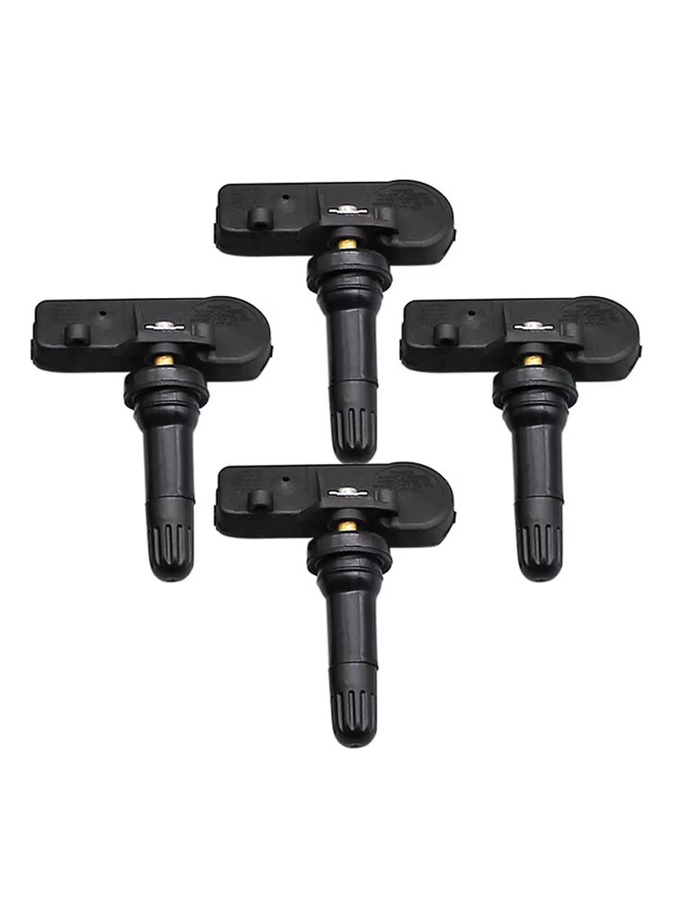 GANGLE Reifendruckkontrollsensor Set 315MHz DE8T-1A180-AA 9L3Z1A189A für Ford Edge Escape Fiesta Fusion Mustang, 4 Stück, Schwarz - Bild 2