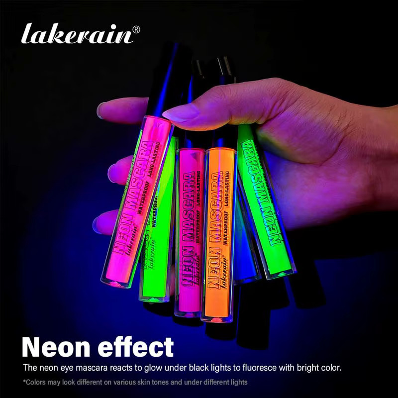 kzlet Neon-Mascara, Wasserfest, Rosa Grün Blau - Bild 5