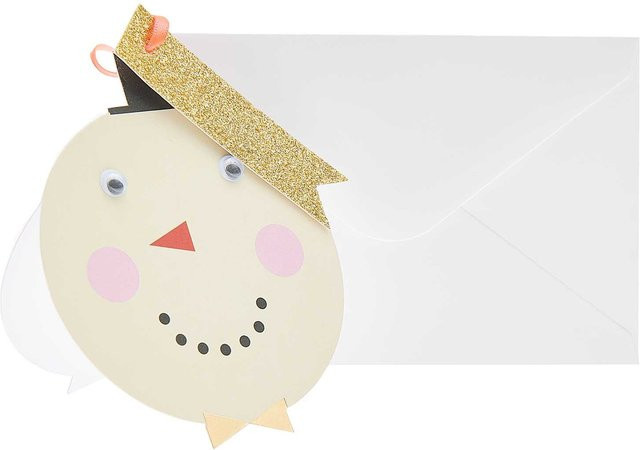 Rico Design Paper Poetry Kärtchen mit Wackelaugen Schneemann A7/C7 - Bild 1