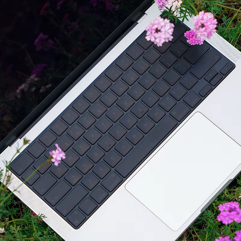 Apple MacBook Tastaturaufkleber für MacBook Air und MacBook Pro 13-16 Zoll, grau und transparent, US-Version - Bild 4