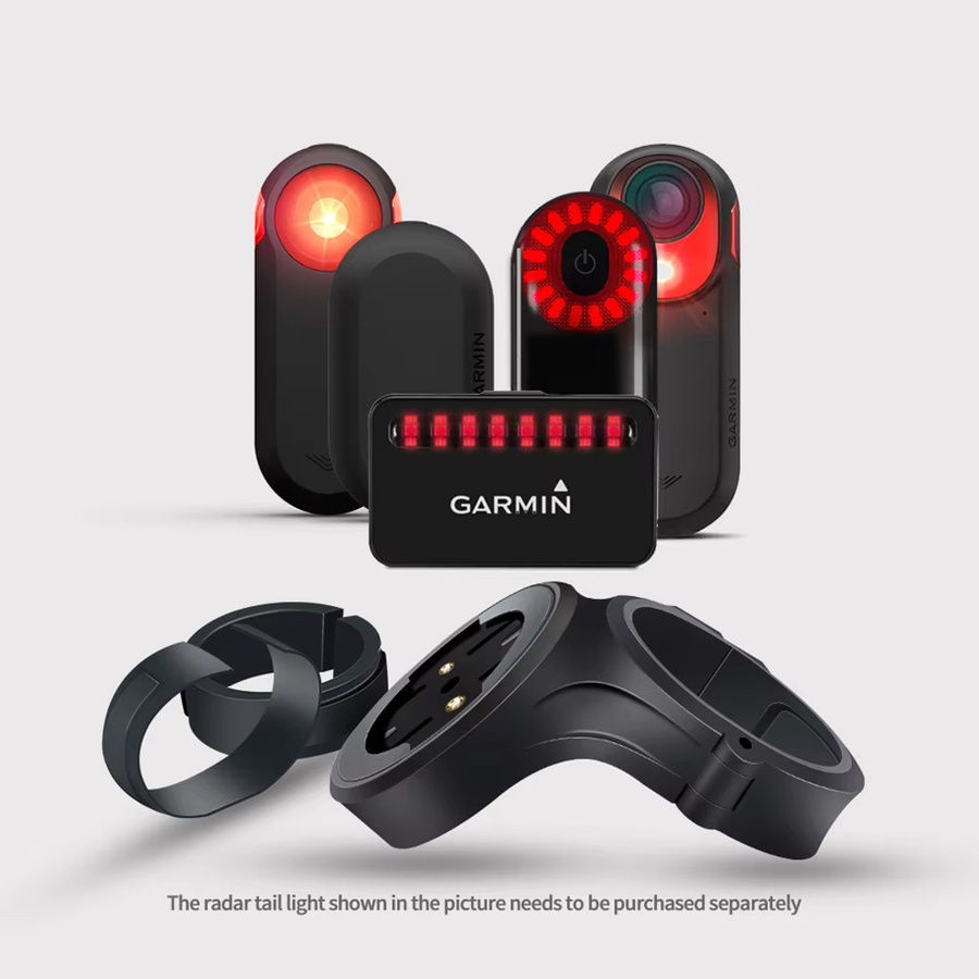 CYCLAMI Fahrrad Lampe Halterung für Garmin Varia Radar RVR 315 RTL510 515 500 in Schwarz - Bild 3