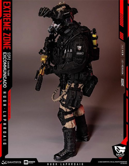 Damtoys ebs002 extreme Schlachtfeld Mann Soldat, Actionfigur Zubehör, Schwarz - Bild 1