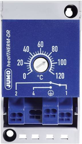 Jumo Temperaturwächter 603070/0002-7 in Blau, Messbereich 0 bis 120°C, Relais 16A - Bild 1