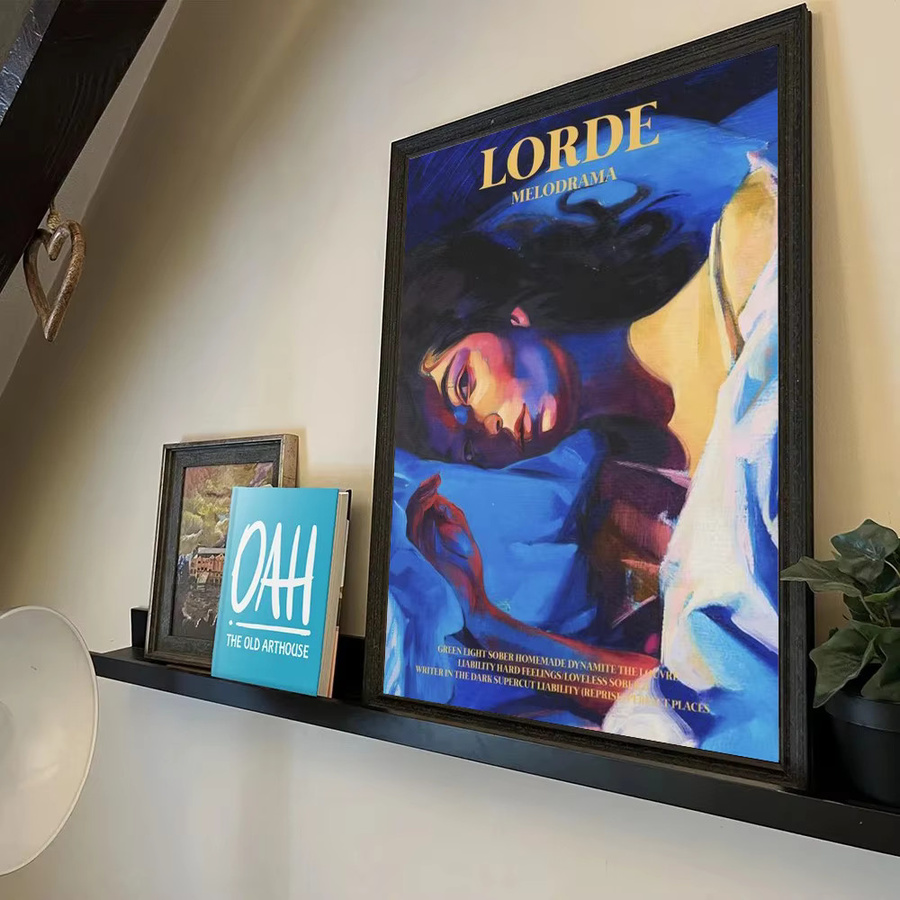 Lorde Melodrama Solar Power Tour Album Poster Selbstklebender Wasserdichter Wandaufkleber Multicolor - Bild 6