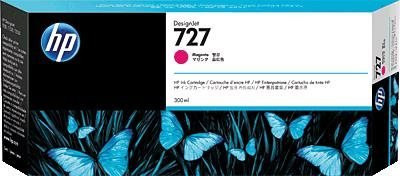 HP 727 Original Tintenpatrone Magenta 300 ml F9J77A - Bild 1