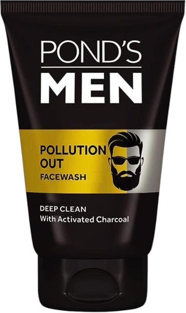 Pond's Men Aktivkohle Gesichtsreiniger, 100g, Herren - Bild 1