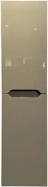 Badschrank Stefanie von Vente-unique in Taupe, Wandmontage, Breite: 30 cm, Höhe: 120 cm, Tiefe: 30 cm - Bild 1