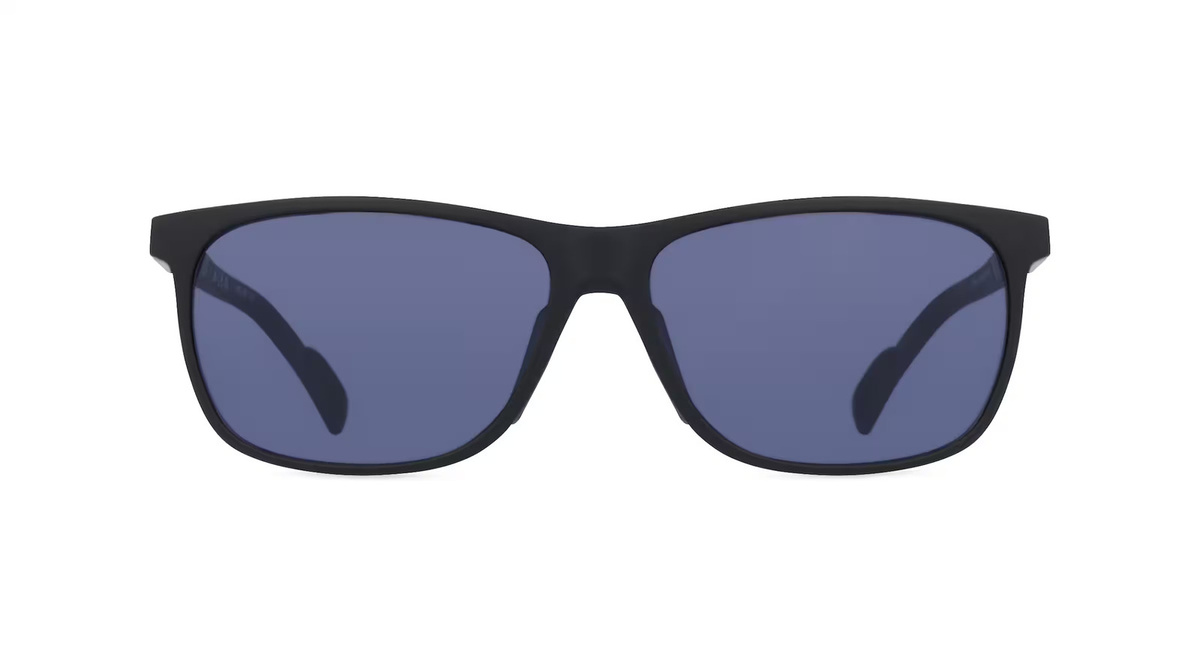 adidas SP0061 Sonnenbrille, Vollrand, quadratisch, Kunststoff, Unisex, schwarz, grau - Bild 1