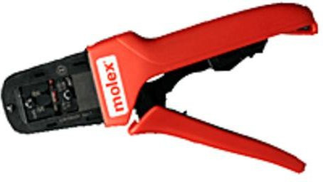 Molex 638237200 Crimpzange in Rot - Bild 1