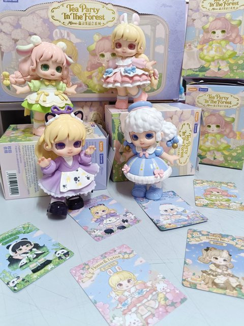 Miana Senling Tea Party In The Forest Serie Blind Box Q Version Actionfigur Multicolor - Bild 1