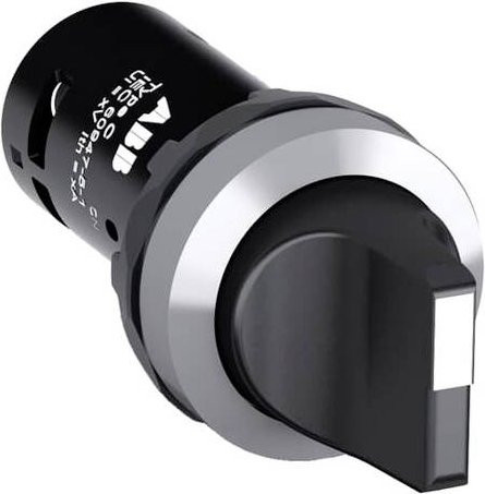 ABB Wahlschalter C2SS2-30B-11 mit 2 Schaltpositionen in Schwarz, IP66 Schutzart - Bild 1