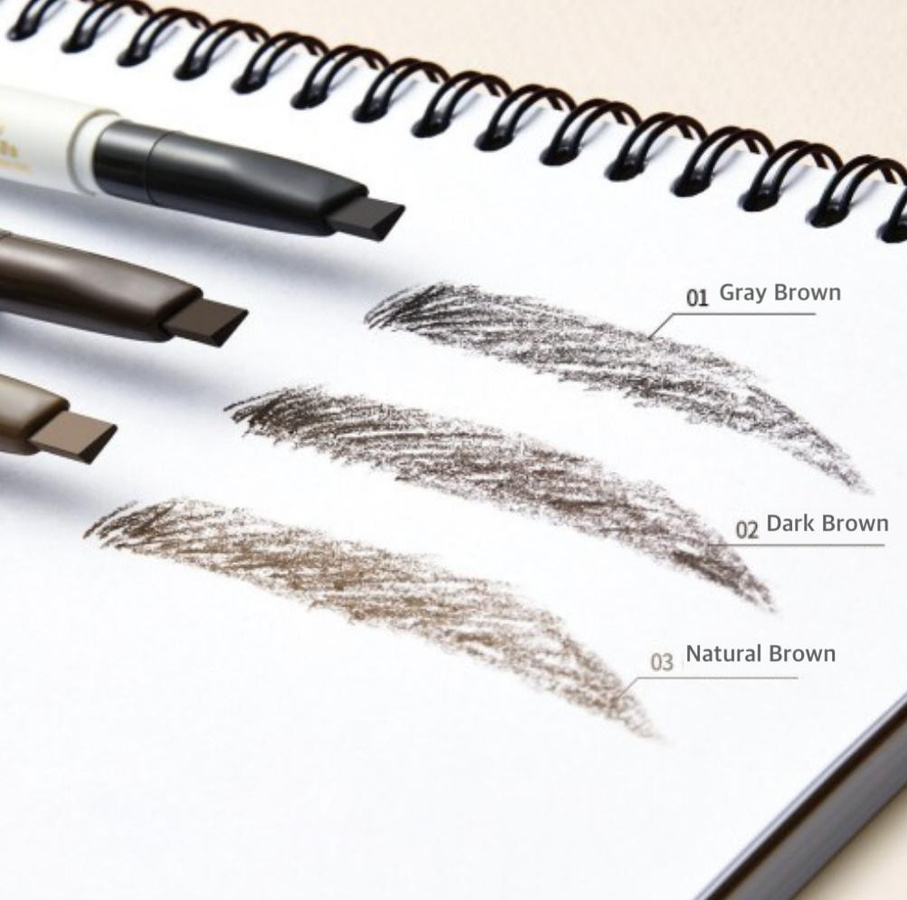 Too Cool For School Artclass Brow Design Pencil, #1 Graub, 0,18 g - Bild 3