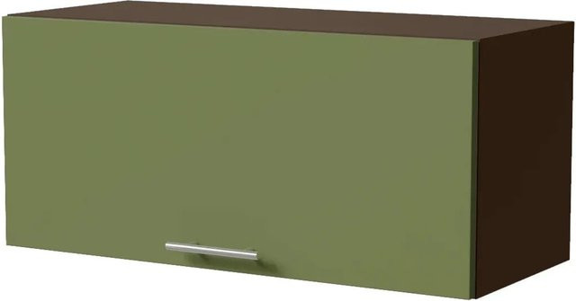 Feldmann-Wohnen Klapphängeschrank Brerra W4B/80 in Farngrün Matt, B/T/H: 80 x 32,5 x 36 cm - Bild 1