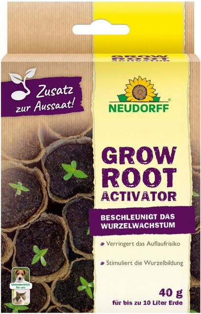 Neudorff GrowRoot Wurzelaktivator zur Aussaat für Cannabis-Pflanzen, 40 g - Bild 1
