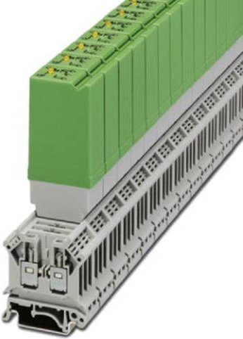 Phoenix Contact ST-REL3-KG230/21/SO46 Steckrelais 230 V/AC 6A 1 Wechsler, Grün, 10 Stück - Bild 1