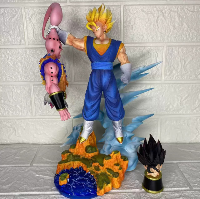 Bandai Dragon Ball Z Majin Buu vs. Vegetto, Actionfigur, 33cm - Bild 1