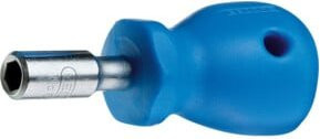Gedore Bit-Schraubendreher 1/4 in Blau und Stahl - Bild 1