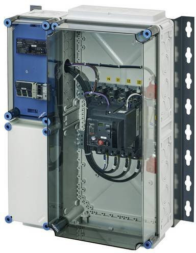 Hensel PV-Freischaltstelle 100kVA, 4-polig mit Leitungsschutzschalter und Netzwächter, weiß - Bild 1