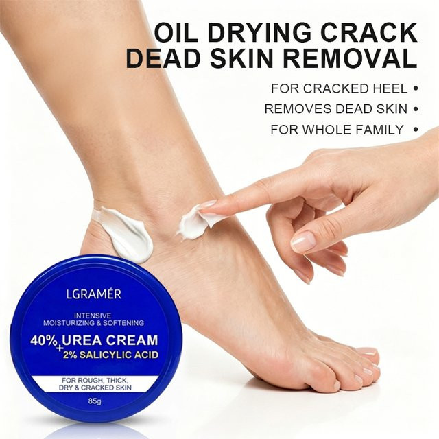 LGRAMER Creme mit Urea und Salicylsäure für Füße und Hände, Unisex - Bild 1