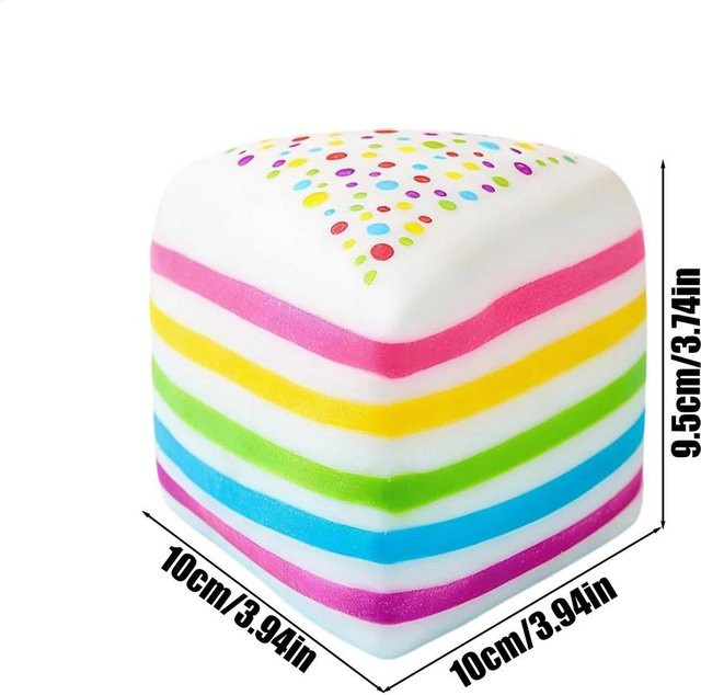 A Family Of Home Textiles Regenbogenkuchen Stressball, Spielzeug - Bild 1