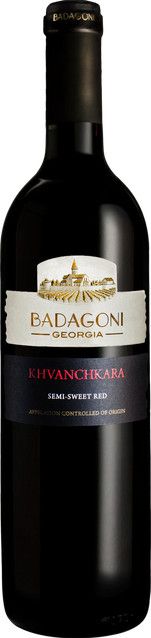 Badagoni Khvanchkara Rotwein 2023, Aleksandrouli & Mujuretuli, Georgien, halbsüß, 0,75 l - Bild 1
