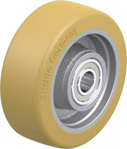 Blickle Schwerlast-Rad GVU 140/20K in Silber und Gelb mit 900 kg Tragfähigkeit - Bild 1