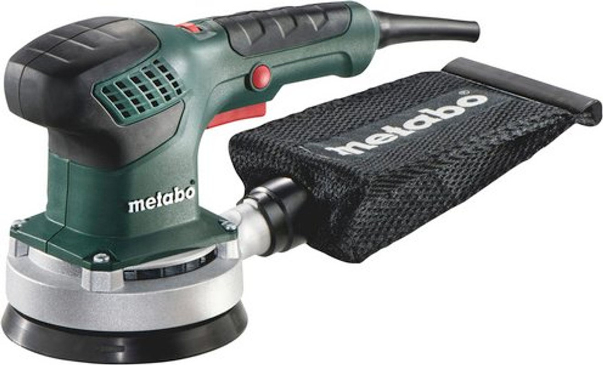 Metabo Exzenterschleifer SXE 3125 in Grün und Schwarz mit 310 W und Ø 125 mm - Bild 2