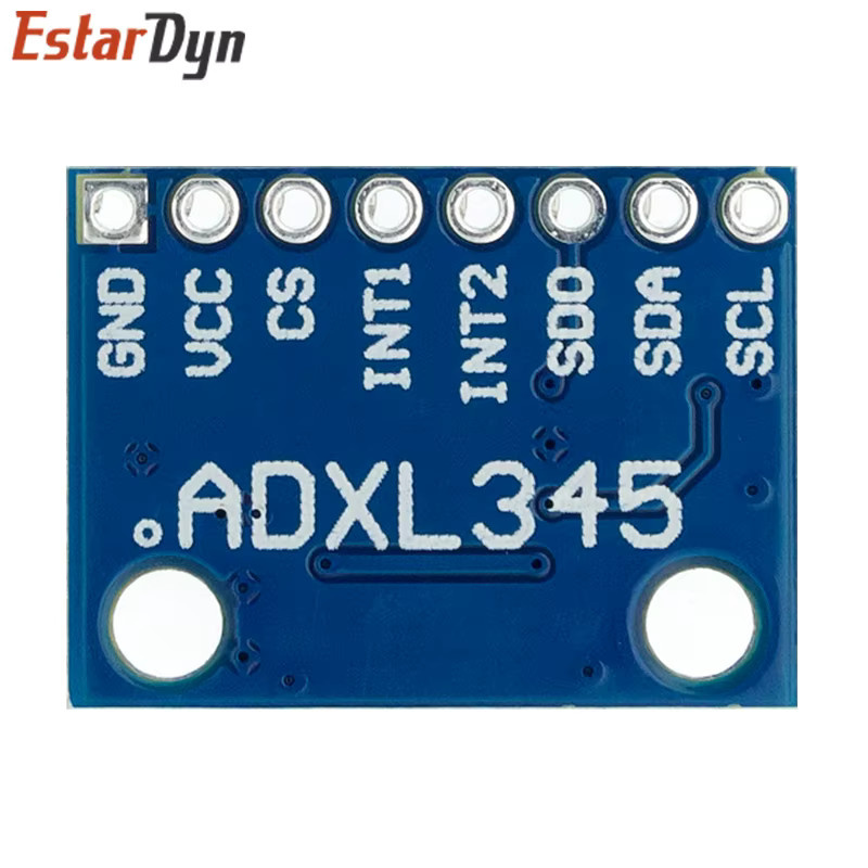 Estardyn GY-291 ADXL345 Digitales dreiachsiges Beschleunigungs- und Neigungsmodul mit IIC/SPI-Übertragung in Blau - Bild 2