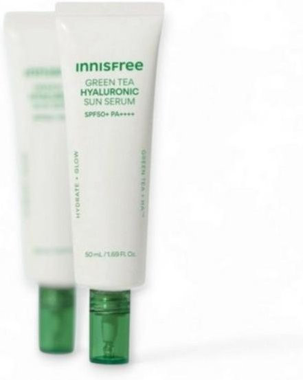 Innisfree Grüner Tee Hyaluronsäure Sonnenserum SPF50+, 50 ml - Bild 1