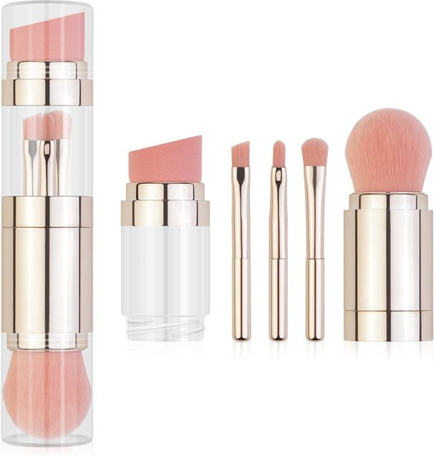 Binchi Health Technology Make-up-Pinsel-Set, 5 in 1, beige, Unisex - Bild 1