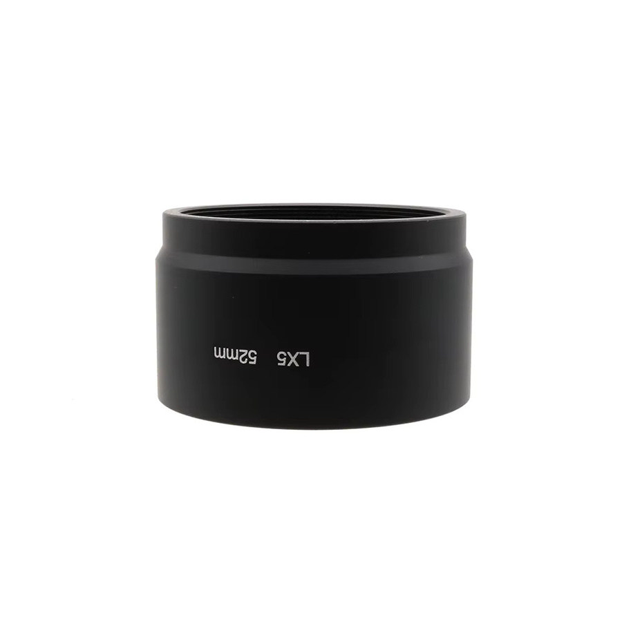 Panasonic Metall-Objektiv-Adapter in Schwarz als 52 mm Montagefilter für die LUMIX DMC-LX5 Kamera - Bild 2