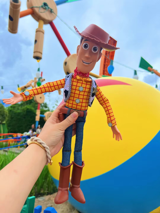 HEROCROSS Disney Buzz Lightyear Puppe, mit Sound - Bild 1
