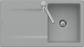 Villeroy & Boch Siluet 50 Flat Flächenbündige Spüle in Graphit - Bild 1