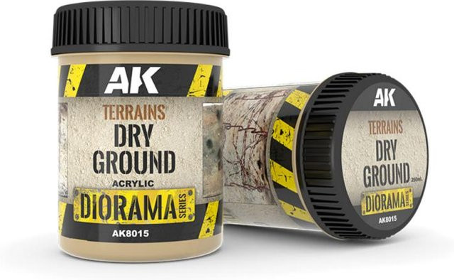 AK Interactive Terrains Dry Ground, Acrylic, 250ml - Bild 1