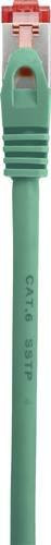 Renkforce RF-5503262 RJ45 Patchkabel CAT 6 S/FTP Ethernet LAN Kabel Grün, Länge: 10,00 m - Bild 1
