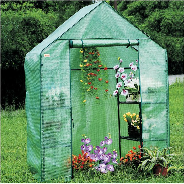NYVI Foliengewächshaus NYVIGreen in Green für Pflanzen und Gemüse, B/T/H: 195 x 143 x 73 cm - Bild 1