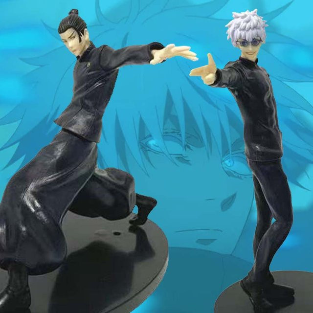 Bandai Jujutsu Kaisen Satoru Gojo Noodle Stopper Actionfigur, 14,5cm - Bild 1