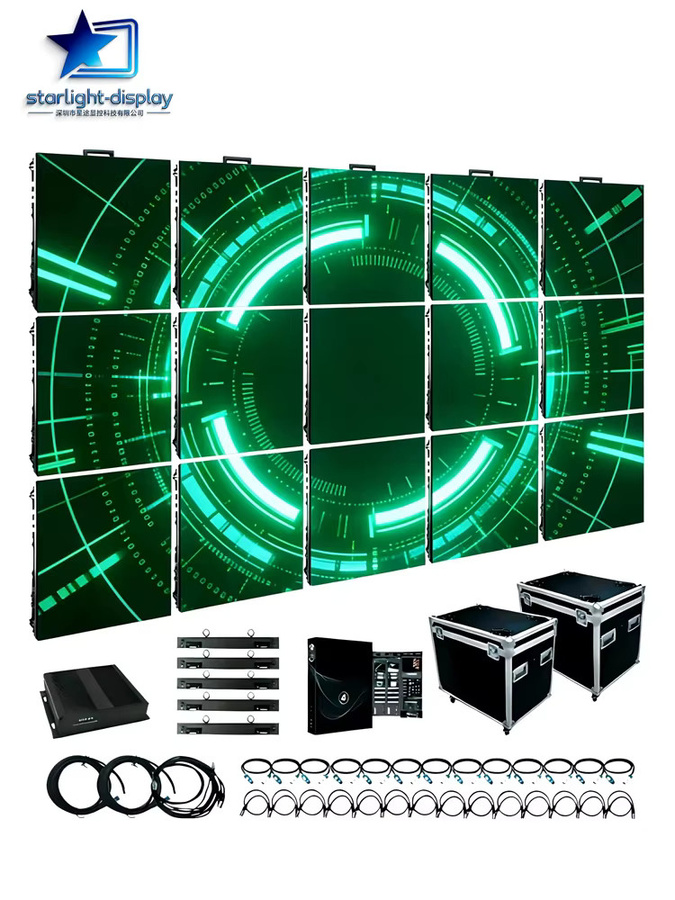 OIMG Wasserdichtes Outdoor-LED-Videowand-Panel RGB P3.91 in Schwarz, B/H: 500 x 500 mm und 500 x 1000 mm - Bild 7