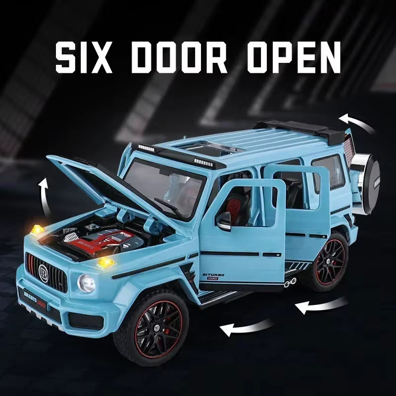 Mercedes Benz BRABUS G800, Modell Auto, 1:24, Metall - Bild 4