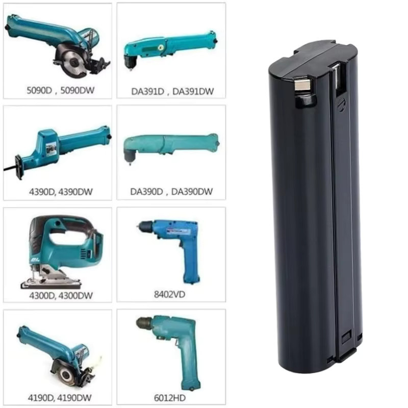 Makita Akku-Batterie 7,2 V 5000mAh in Schwarz für Elektrowerkzeuge - Bild 3