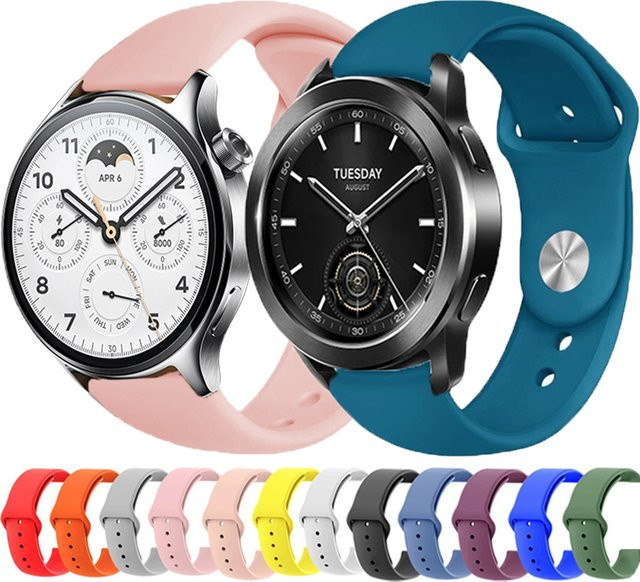Jansin Uhrenarmband Silikon, 22 mm, Unisex - Bild 1