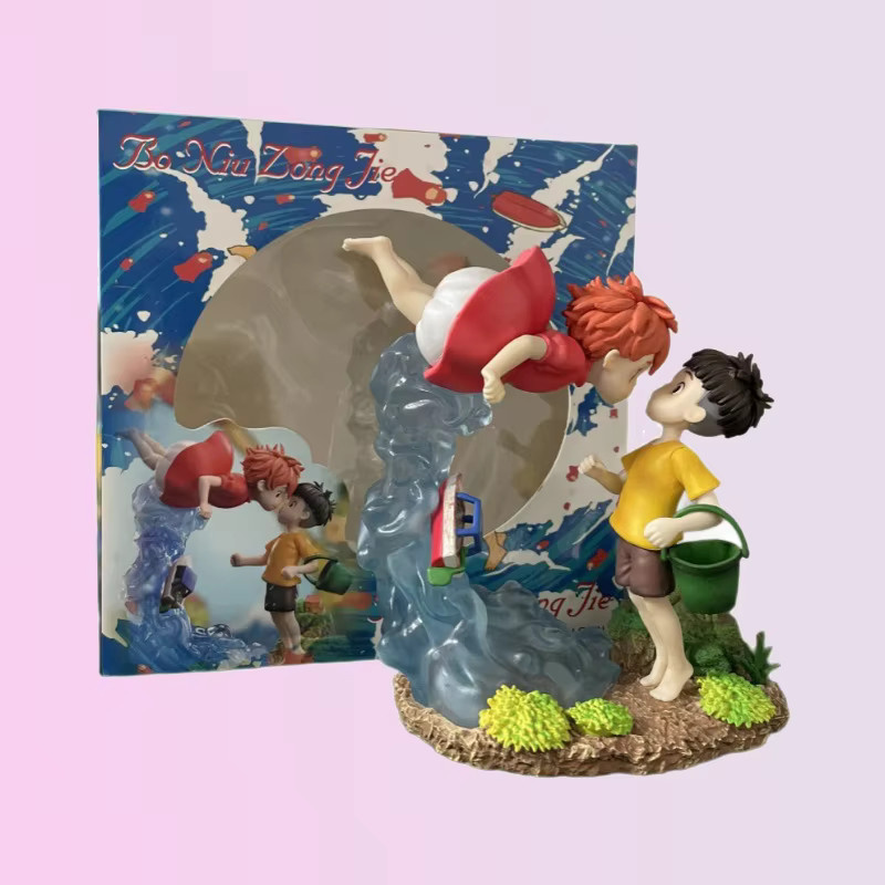Bandai Ponyo auf dem Seegähne, Actionfigur, Einzelfigur, 15cm - Bild 2
