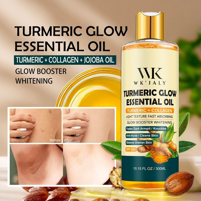 WK JALY Kurkuma-Bleachingöl mit Kollagen, 300 ml, Unisex - Bild 1