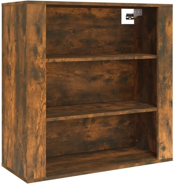 vidaXL Wandschrank aus Holzwerkstoff in Räuchereiche, Braun, B: 80 cm, T: 33 cm, H: 80 cm - Bild 1